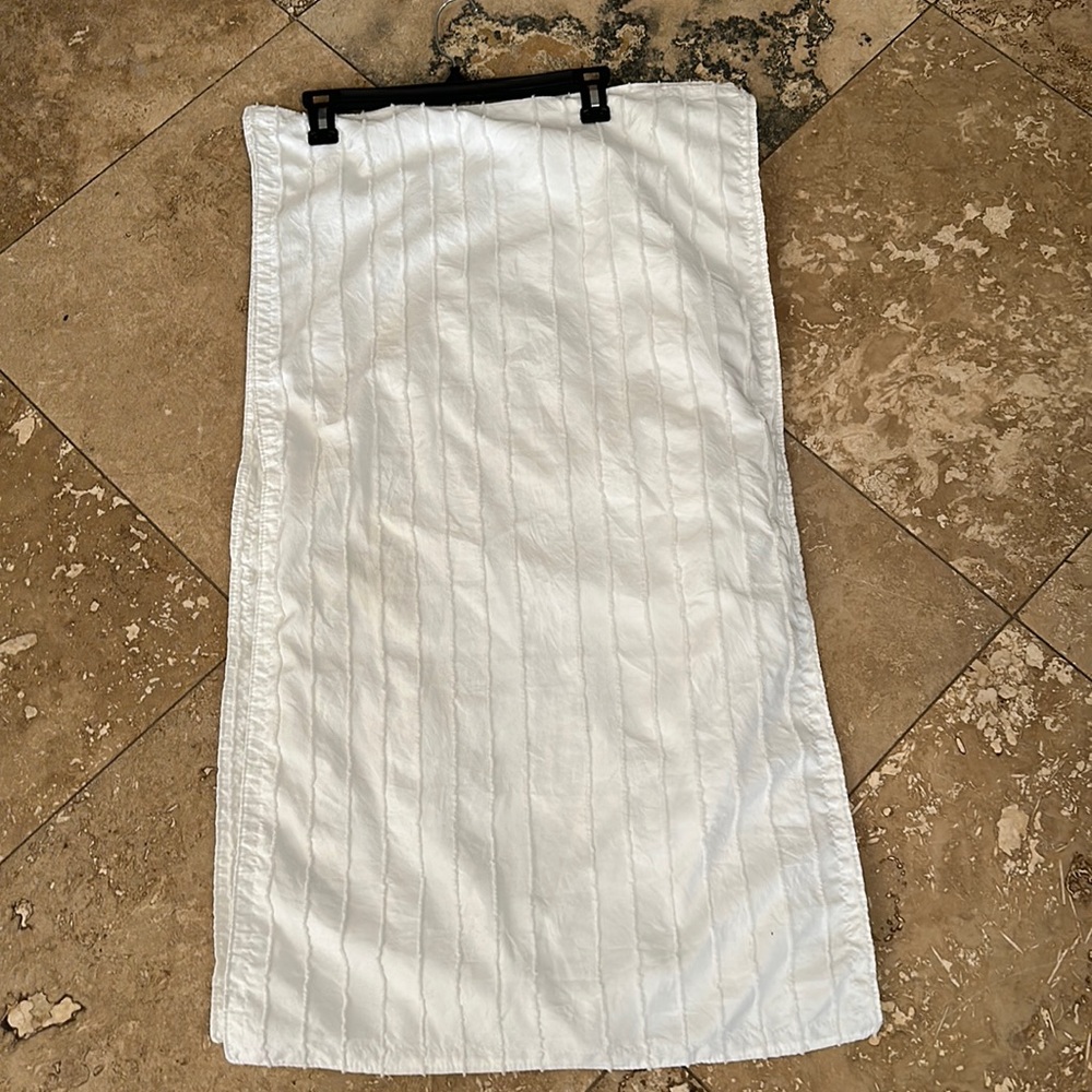 2 UGG white king sham Pillow Cases Pair (2)